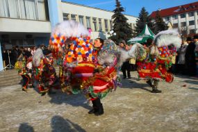 The participants appear in images of riders on horseback
