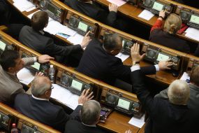 People's deputies vote