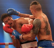 Wayne Fa and Aleksandr Usyk