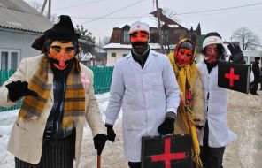 Festival celebration participants