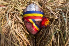 Participant of Malanka celebration 