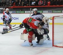 Playing moment of match