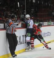 Playing moment of match