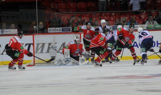 Playing moment of match