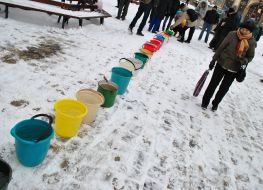 Ведра с водой 