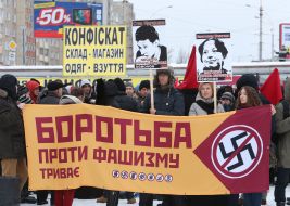 Participants of the meeting in memory of Markelov and Baburova