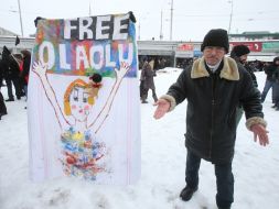Participants of the meeting in memory of Markelov and Baburova