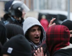 Participants of the meeting in memory of Markelov and Baburova