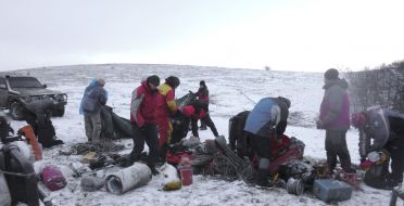 Сотрудники Контрольно-спасательной службы Крыма