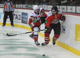 Playing moment of match