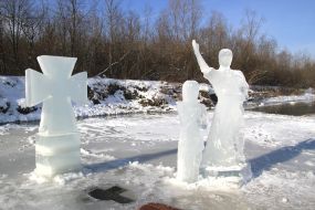 Льодові скульптури