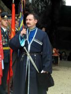 Participant of reburial ceremony