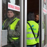 Participants of protest action