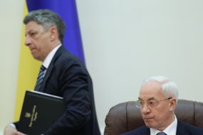 Nikolay Azarov and Yuriy Boyko