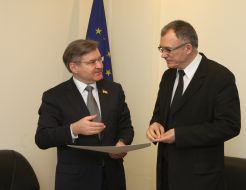 Grigoriy Nemyria and Petras Vaitiekunas