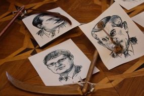 Photo of tobacco lobbyists