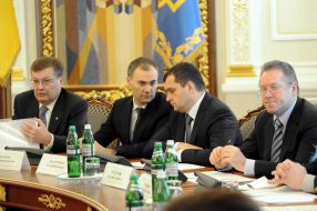 Igor Prasolov, Konstantin Grishchenko, Vitaliy Zakharchenko and Yuriy Kolobov