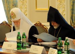 Archbishop Grigoris Bunatiyan and Filaret