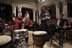 Participants of benefit concert