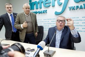 Volodymyr Zhirinovsky i Dmitry Kiselev