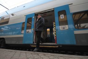 Скоростной двухэтажный поезд "Skoda"