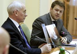 Nikolay Azarov and Nikolay Kuzmenko