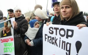 Participants of the protest