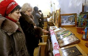 Visitors of the exhibition