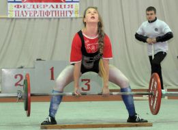 Participant of championship of Ukraine on powerlifting