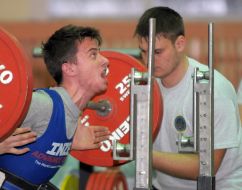 Participant of championship of Ukraine on powerlifting