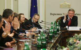 Meeting of Stefan Fule with the chairmen of committees and factions of Ukrainian parliament took place in Kiev