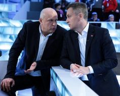 Oleg Rybachuk and Valentin Nalyvaychenko