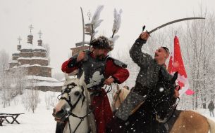 Козаки на конях