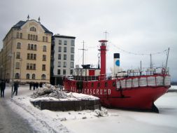 Boat in Helsinki