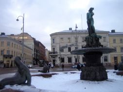 Бронзовый фонтан «Хавис Аманда»