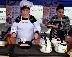 Приготовление блинов