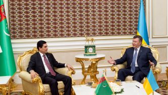 Viktor Yanukovych and Gurbanguly Berdimuhamedov