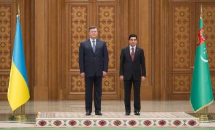 Viktor Yanukovych and Gurbanguly Berdimuhamedov