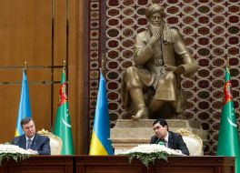 Viktor Yanukovych and Gurbanguly Berdimuhamedov