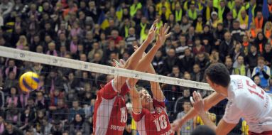 Playing moment of match