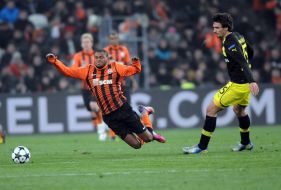 Luis Adriano and Mats Hummels