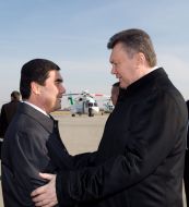 Віктор Янукович та Гурбангули Бердимухамедов