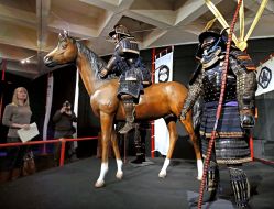 The exhibits of exhibition «Samurai. Art of war»