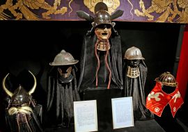 The exhibits of exhibition «Samurai. Art of war»