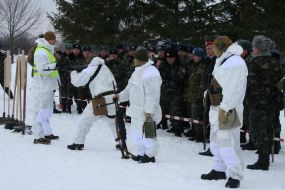 Participants of the model tactical special lesson