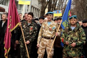 Участники митинга-реквиема