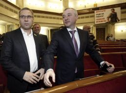 Vladislav Lukyanov, Aleksandr Yefremov and Igor Kalenik