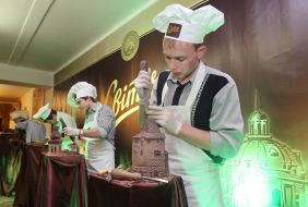 Chocolate holiday in Lviv