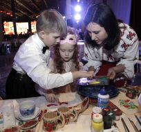 Master class in painting Petrikov