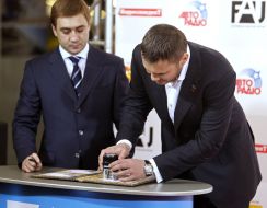 Viktor Yanukovich-junior and Andrey Khorodhevskiy